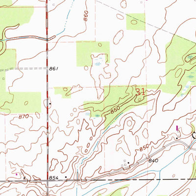 United States Geological Survey Edgerton, OH (1961, 24000-Scale) digital map
