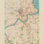 United States Geological Survey Edgerton, WI (1961, 24000-Scale) digital map