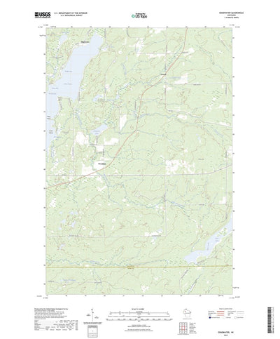 United States Geological Survey Edgewater, WI (2023, 24000-Scale) digital map