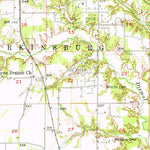 United States Geological Survey Edgewood, IL (1956, 62500-Scale) digital map