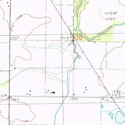 United States Geological Survey Edgewood, IL (1985, 24000-Scale) digital map