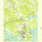 United States Geological Survey Edgewood, MD (1951, 24000-Scale) digital map