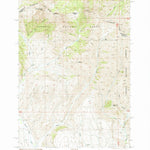 United States Geological Survey Edie Creek, ID-MT (1987, 24000-Scale) digital map