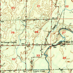 United States Geological Survey Edinburg, IN (1950, 62500-Scale) digital map