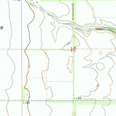 United States Geological Survey Edinburg, ND (1963, 24000-Scale) digital map