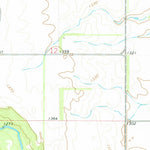 United States Geological Survey Edinburg NW, ND (1972, 24000-Scale) digital map