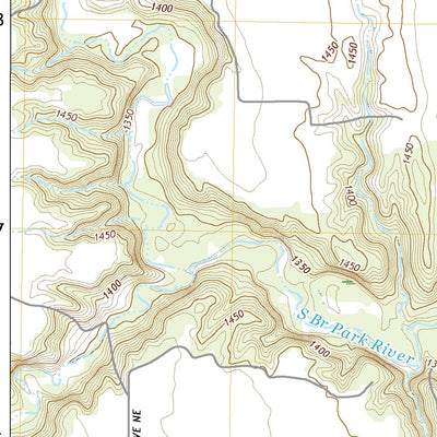 United States Geological Survey Edinburg NW, ND (2020, 24000-Scale) digital map