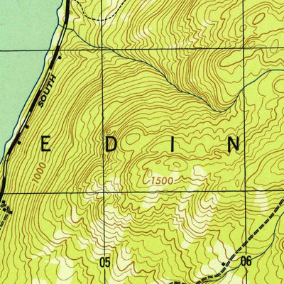 United States Geological Survey Edinburg, NY (1946, 24000-Scale) digital map