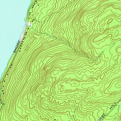 United States Geological Survey Edinburg, NY (1970, 24000-Scale) digital map