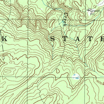 United States Geological Survey Edinburg, NY (1997, 24000-Scale) digital map