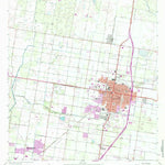 United States Geological Survey Edinburg, TX (1963, 24000-Scale) digital map