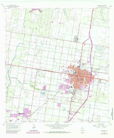 United States Geological Survey Edinburg, TX (1963, 24000-Scale) digital map