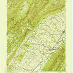 United States Geological Survey Edinburg, VA-WV (1951, 62500-Scale) digital map