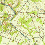 United States Geological Survey Edinburg, VA-WV (1951, 62500-Scale) digital map