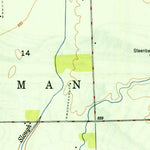 United States Geological Survey Edinburgh, IN (1948, 24000-Scale) digital map