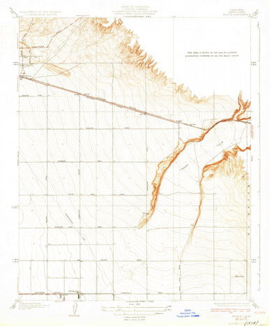 United States Geological Survey Edison, CA (1931, 31680-Scale) digital map