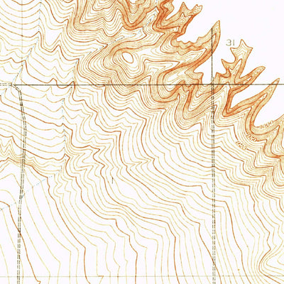 United States Geological Survey Edison, CA (1931, 31680-Scale) digital map