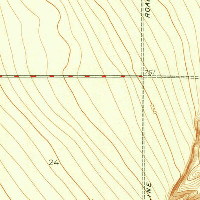 United States Geological Survey Edison, CA (1950, 24000-Scale) digital map