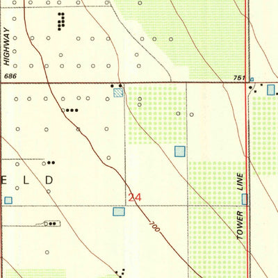 United States Geological Survey Edison, CA (1992, 24000-Scale) digital map