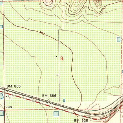 United States Geological Survey Edison, CA (1992, 24000-Scale) digital map