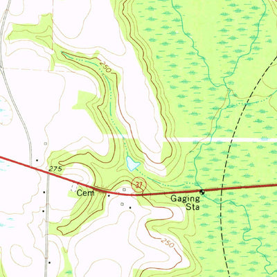 United States Geological Survey Edison, GA (1973, 24000-Scale) digital map