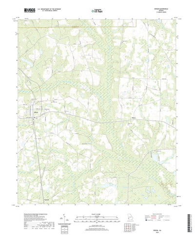 United States Geological Survey Edison, GA (2020, 24000-Scale) digital map