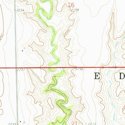 United States Geological Survey Edison, NE (1958, 24000-Scale) digital map