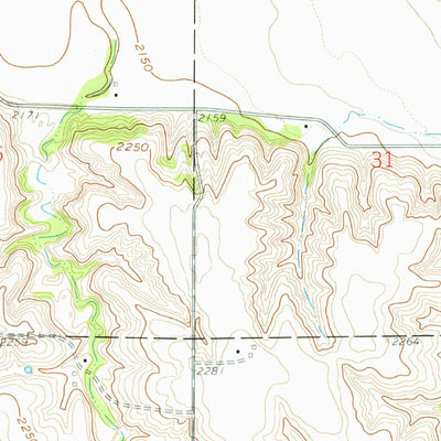 United States Geological Survey Edison, NE (1958, 24000-Scale) digital map