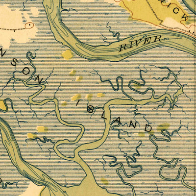 United States Geological Survey Edisto Island, SC (1919, 62500-Scale) digital map
