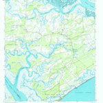 United States Geological Survey Edisto Island, SC (1960, 24000-Scale) digital map
