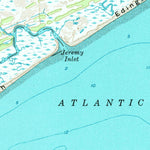United States Geological Survey Edisto Island, SC (1960, 24000-Scale) digital map