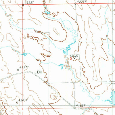 United States Geological Survey Edith Creek, WY (1984, 24000-Scale) digital map