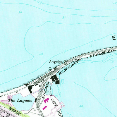 United States Geological Survey Ediz Hook, WA (1961, 24000-Scale) digital map