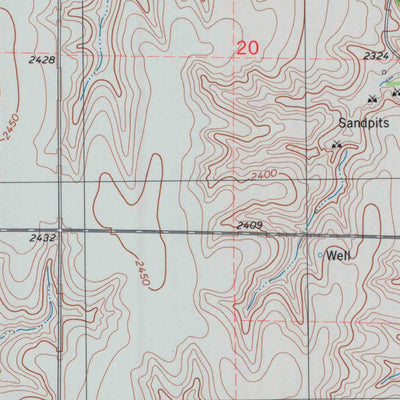 United States Geological Survey Edmond NW, KS (1978, 24000-Scale) digital map