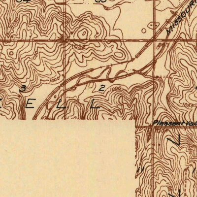 United States Geological Survey Edmond, OK (1935, 48000-Scale) digital map