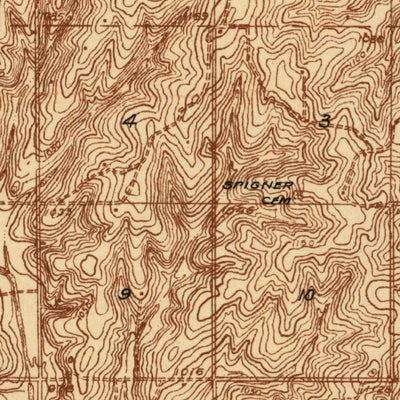 United States Geological Survey Edmond, OK (1935, 48000-Scale) digital map