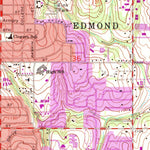 United States Geological Survey Edmond, OK (1966, 24000-Scale) digital map