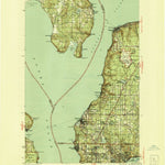 United States Geological Survey Edmonds, WA (1942, 62500-Scale) digital map