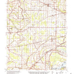 United States Geological Survey Edmondson, AR-TN (1954, 62500-Scale) digital map