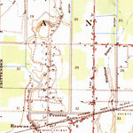 United States Geological Survey Edmondson, AR-TN (1954, 62500-Scale) digital map