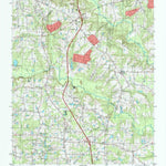 United States Geological Survey Edmondson, NC (1993, 24000-Scale) digital map