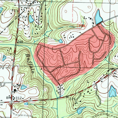 United States Geological Survey Edmondson, NC (1993, 24000-Scale) digital map