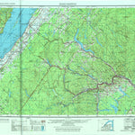 United States Geological Survey Edmundston, ME (1962, 250000-Scale) digital map