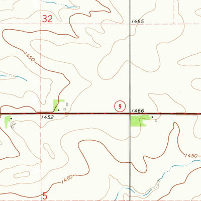 United States Geological Survey Edna, IA (1971, 24000-Scale) digital map
