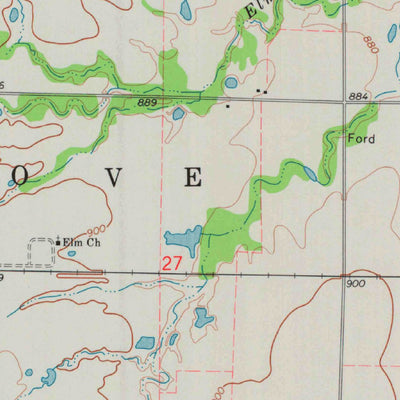United States Geological Survey Edna, KS (1974, 24000-Scale) digital map