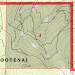 United States Geological Survey Edna Mountain, MT (1997, 24000-Scale) digital map