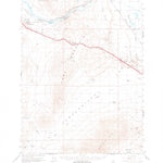United States Geological Survey Edna Mountain, NV (1965, 62500-Scale) digital map