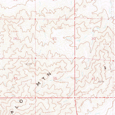 United States Geological Survey Edna Mountain, NV (1965, 62500-Scale) digital map