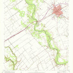 United States Geological Survey Edna, TX (1952, 24000-Scale) digital map