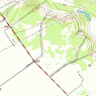 United States Geological Survey Edna, TX (1952, 24000-Scale) digital map